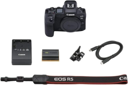 Appareil photo numérique sans miroir Canon EOS R5 (boîtier uniquement) (4147C002 – Image 2