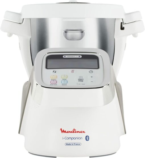 Moulinex i-Companion Robot Cuiseur multifonction connecté, 4 programmes automatiques