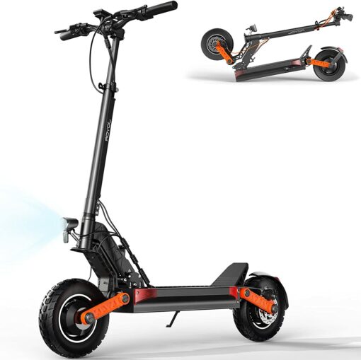 Trotinette Electrique Tout Terrain avec Autonomie 55/90km, 3 Modes de Vitesses, Scooter Electrique pour Adultes