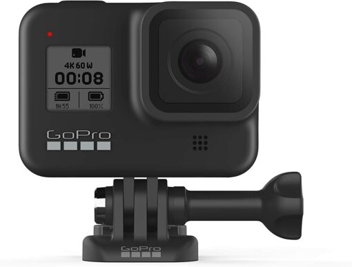 Ensemble de caméras d'action GoPro HERO8 Black avec chargeur de batterie double et comprend 3 batteries au total avec étui. – Image 7