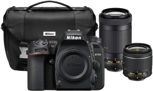 Appareil photo reflex numérique Nikon D7500 20,9 Mpx au format DX 4K Ultra HD (boîtier uniquement