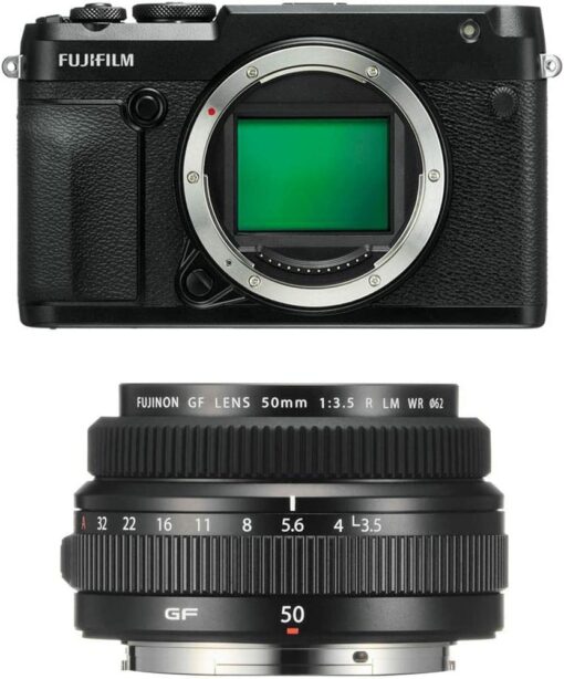 Fujifilm GFX 50R Appareil photo sans miroir moyen format Objectif GF 50mm f/3.5 R LM WR