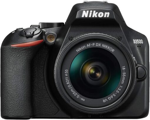 Appareil photo reflex numérique Nikon D3500 24,2 MP avec objectif AF-P 18-55 mm VR et objectif double zoom 70-300 mm – Image 3