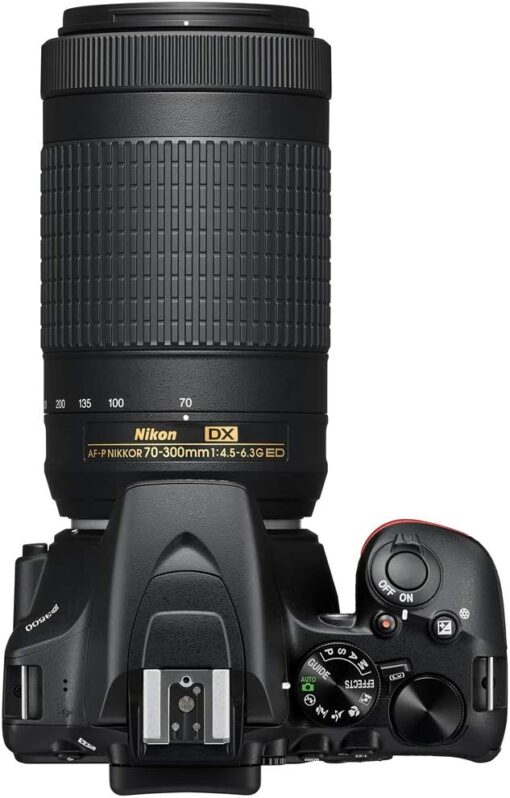 Appareil photo reflex numérique Nikon D3500 24,2 MP avec objectif AF-P 18-55 mm VR et objectif double zoom 70-300 mm – Image 2