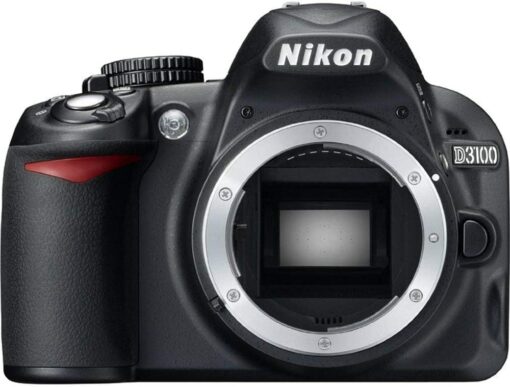 Nikon D3100 Appareil photo numérique DSLR au format DX 14,2 MP (boîtier uniquement) (25470B) - (Noir) - (Renouvelé) – Image 3