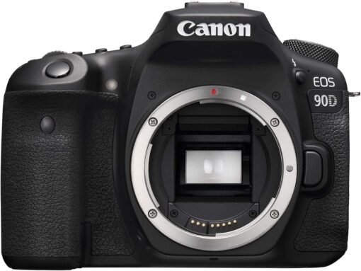 Appareil photo reflex numérique Canon [EOS 90D] avec Wi-Fi intégré, Bluetooth