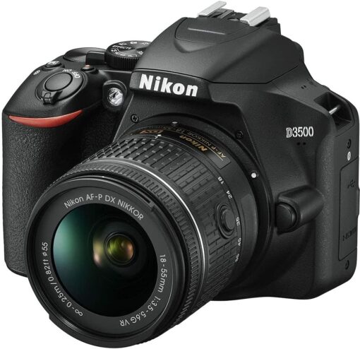 Appareil photo numérique reflex numérique Nikon D3500 24,2 MP avec objectifs 18-55 mm – Image 8