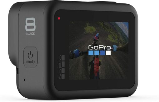 Ensemble de caméras d'action GoPro HERO8 Black avec chargeur de batterie double et comprend 3 batteries au total avec étui. – Image 5