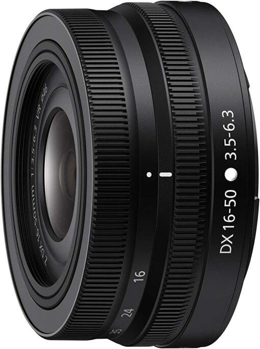 NIKON NIKKOR Z DX 16-50mm f/3.5-6.3 VR Objectif zoom ultra-compact avec stabilisation d'image pour appareils photo sans miroir Nikon Z