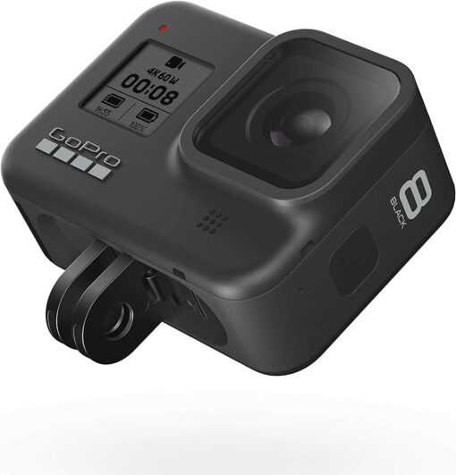 Ensemble de caméras d'action GoPro HERO8 Black avec chargeur de batterie double et comprend 3 batteries au total avec étui. – Image 4