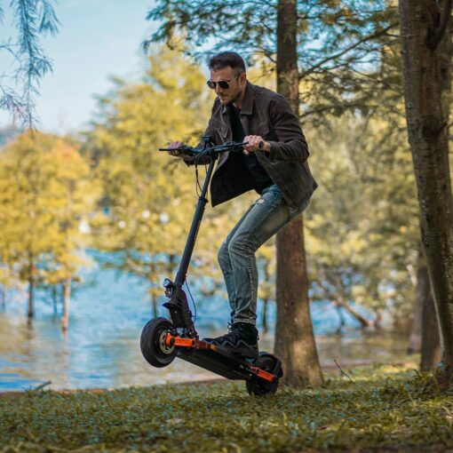 Trotinette Electrique Tout Terrain avec Autonomie 55/90km, 3 Modes de Vitesses, Scooter Electrique pour Adultes – Image 6