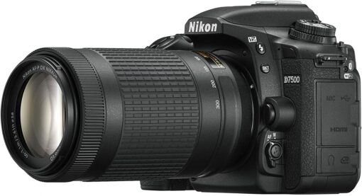 Appareil photo reflex numérique Nikon D7500 4K Ultra HD avec kit d'objectifs AF-P DX 18-55 mm f/3.5-5.6G – Image 8