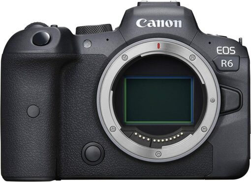 Canon EOS R6 Appareil photo sans miroir plein format avec vidéo 4K, capteur CMOS plein format