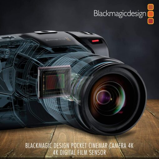 Blackmagic Design Pocket Cinema Camera 4K (CINECAMPOCHDMFT4K) – Image 8