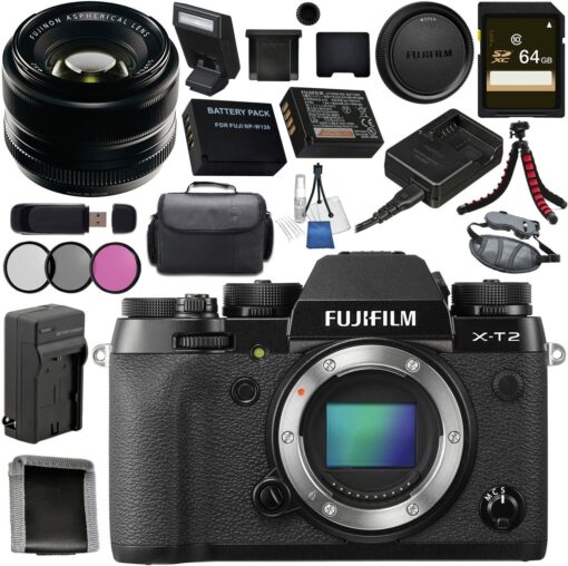 Fujifilm X-T2 Mirrorless Digital Camera (Body Only) 16519247