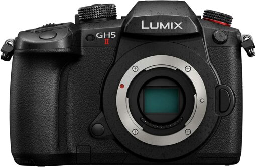 Panasonic LUMIX GH5 II Appareil photo sans miroir avec diffusion en direct avec batterie Panasonic DMW-BLK22 supplémentaire