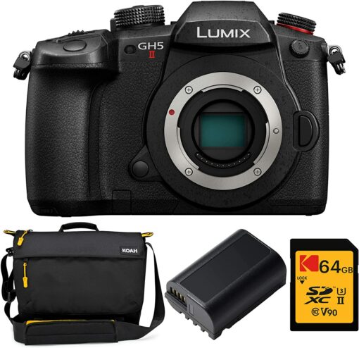 Panasonic LUMIX GH5 II Appareil photo sans miroir avec diffusion en direct avec batterie Panasonic DMW-BLK22 supplémentaire – Image 6