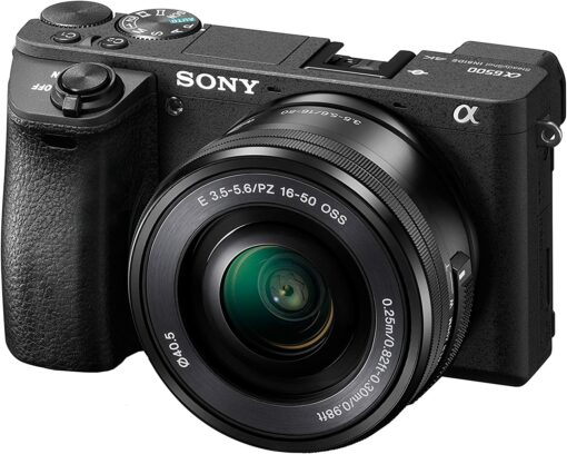 Sony Alpha a6500 Appareil photo numérique sans miroir avec écran ACL de 2,95 po, noir (ILCE6500KIT) – Image 5