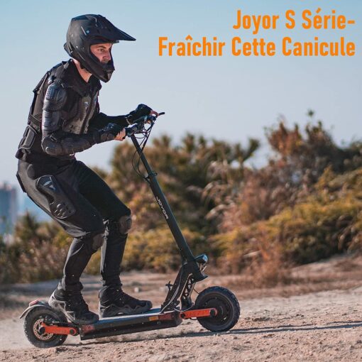 Trottinette Electrique Adulte Pliable Tout Terrain Scooter Electrique pour Adultes, Noir – Image 6