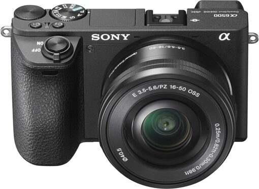 Sony Alpha a6500 Appareil photo numérique sans miroir avec écran ACL de 2,95 po, noir (ILCE6500KIT) – Image 4