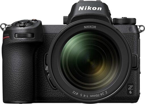 Nikon Z6 Boîtier d'appareil photo sans miroir au format FX avec NIKKOR Z 24-70 mm f/4 S