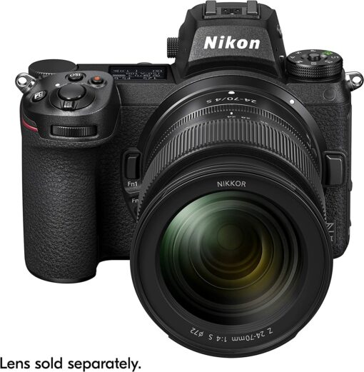 Nikon Z 6II Boîtier d'appareil photo sans miroir au format FX Noir – Image 11