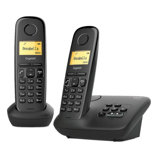 Téléphone Gigaset AS170A Duo Noir