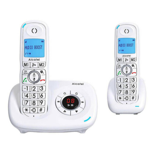 Téléphone fixe Alcatel XL585 Voice Duo Blanc