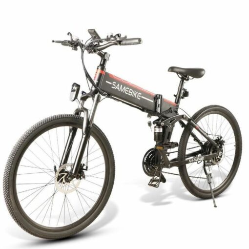 Vélo électrique FT LO 26pouce'' SAMEBIKE pour homme 500W Noir